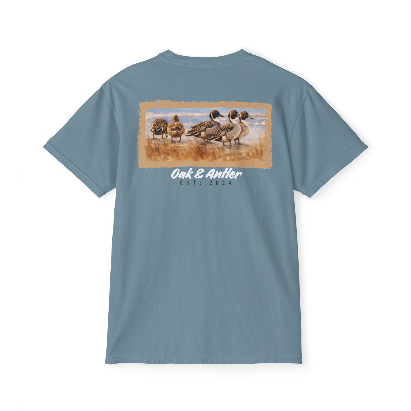 Ducks on the Water Pocket Tee – Wild Birds Collection