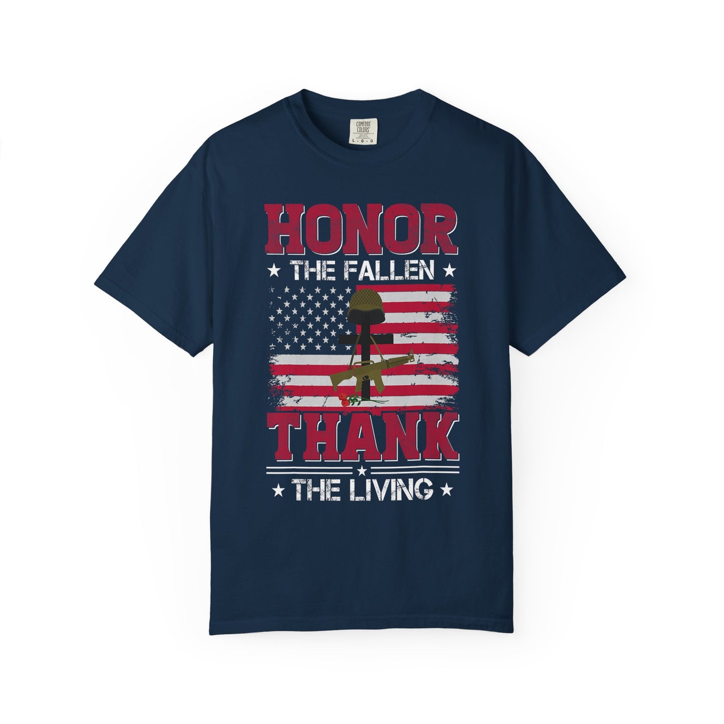 Honor the Fallen Battlefield Cross T-Shirt