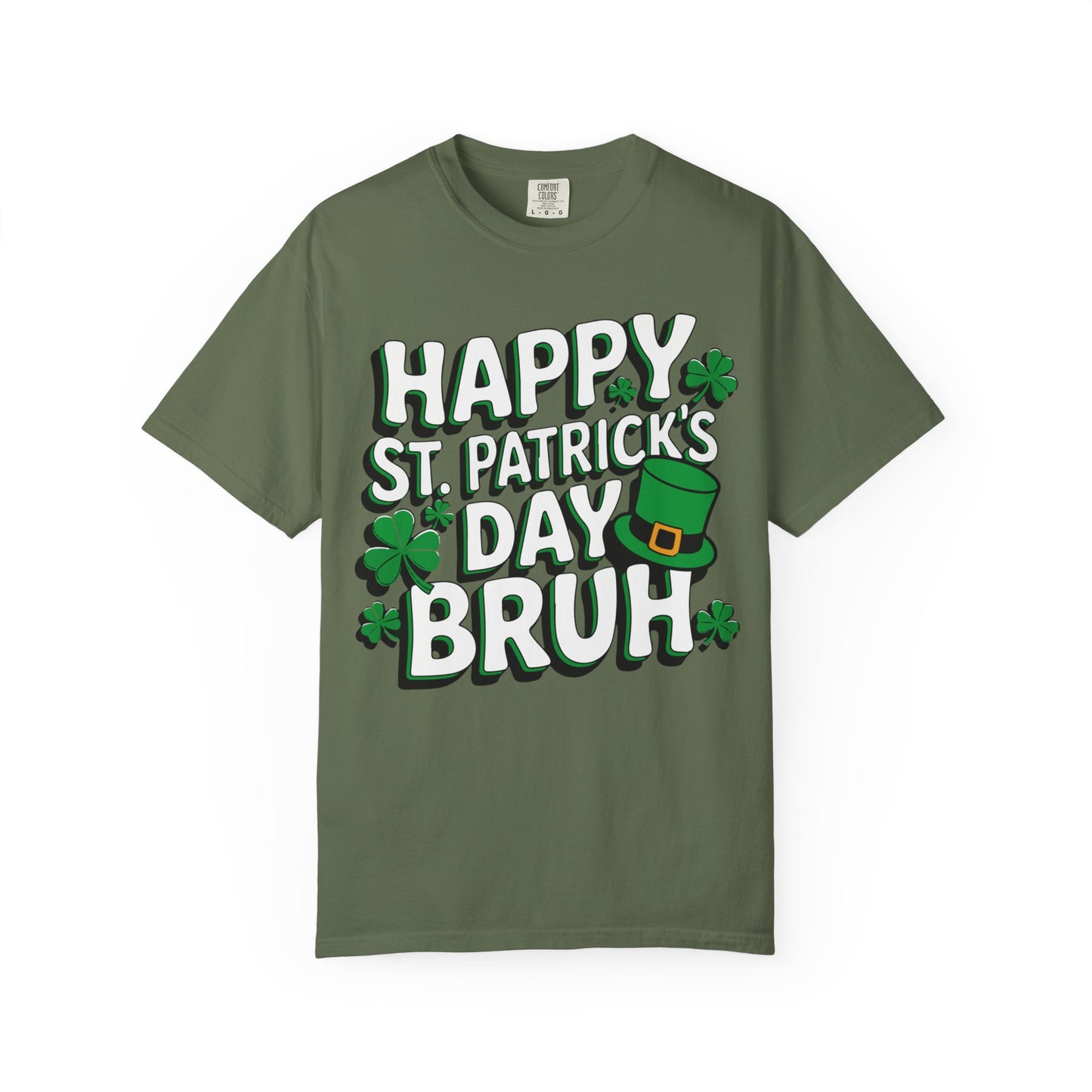 Bruh St Patrick’s Day Shirt – Funny Teen Shamrock Tee