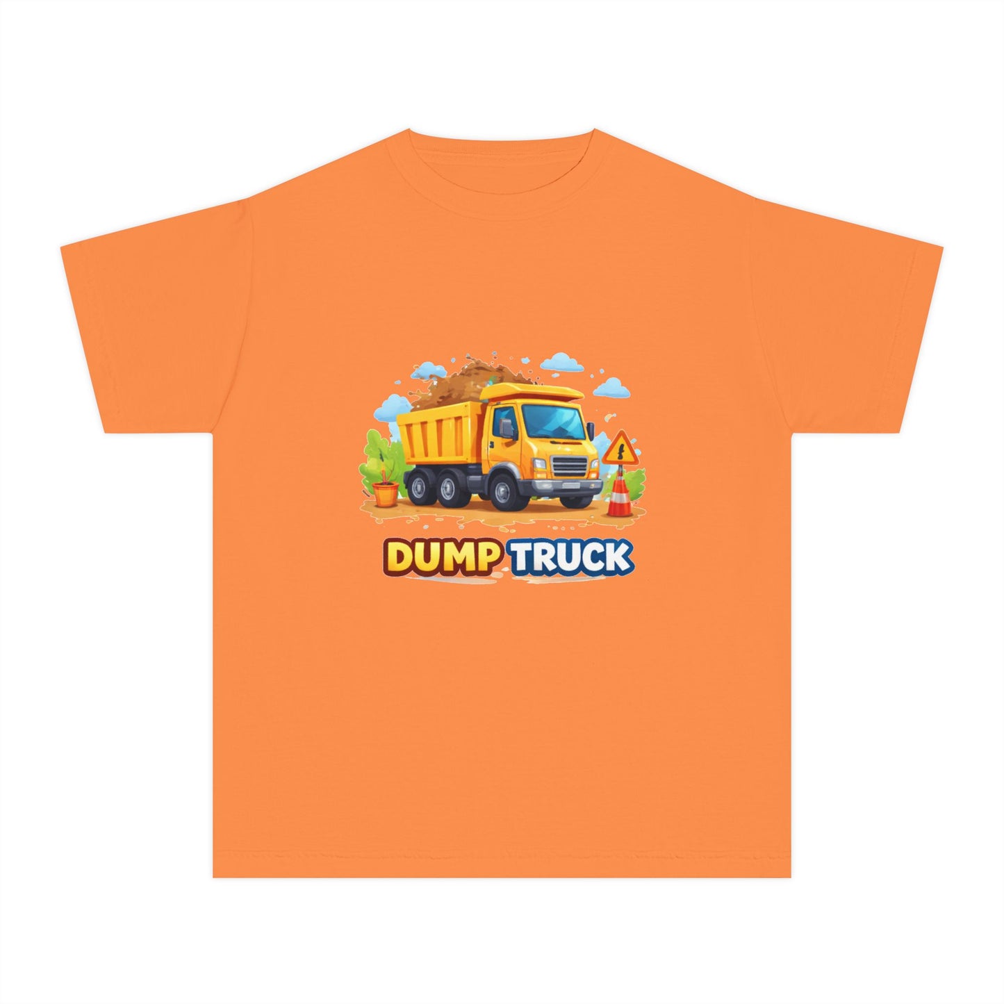 Dump Truck Kids Construction Tee