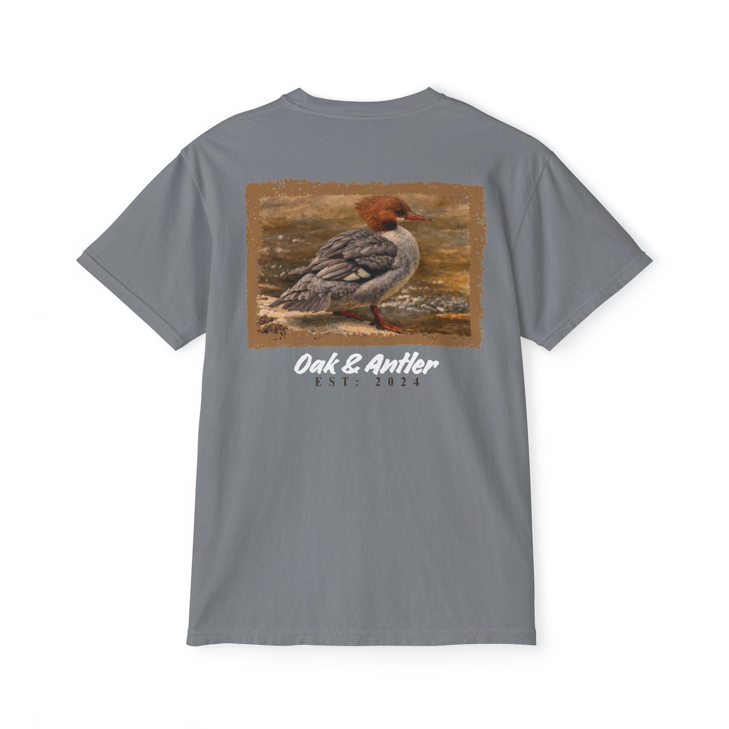 Riverbank Waterfowl Pocket Tee – Wild Birds Collection