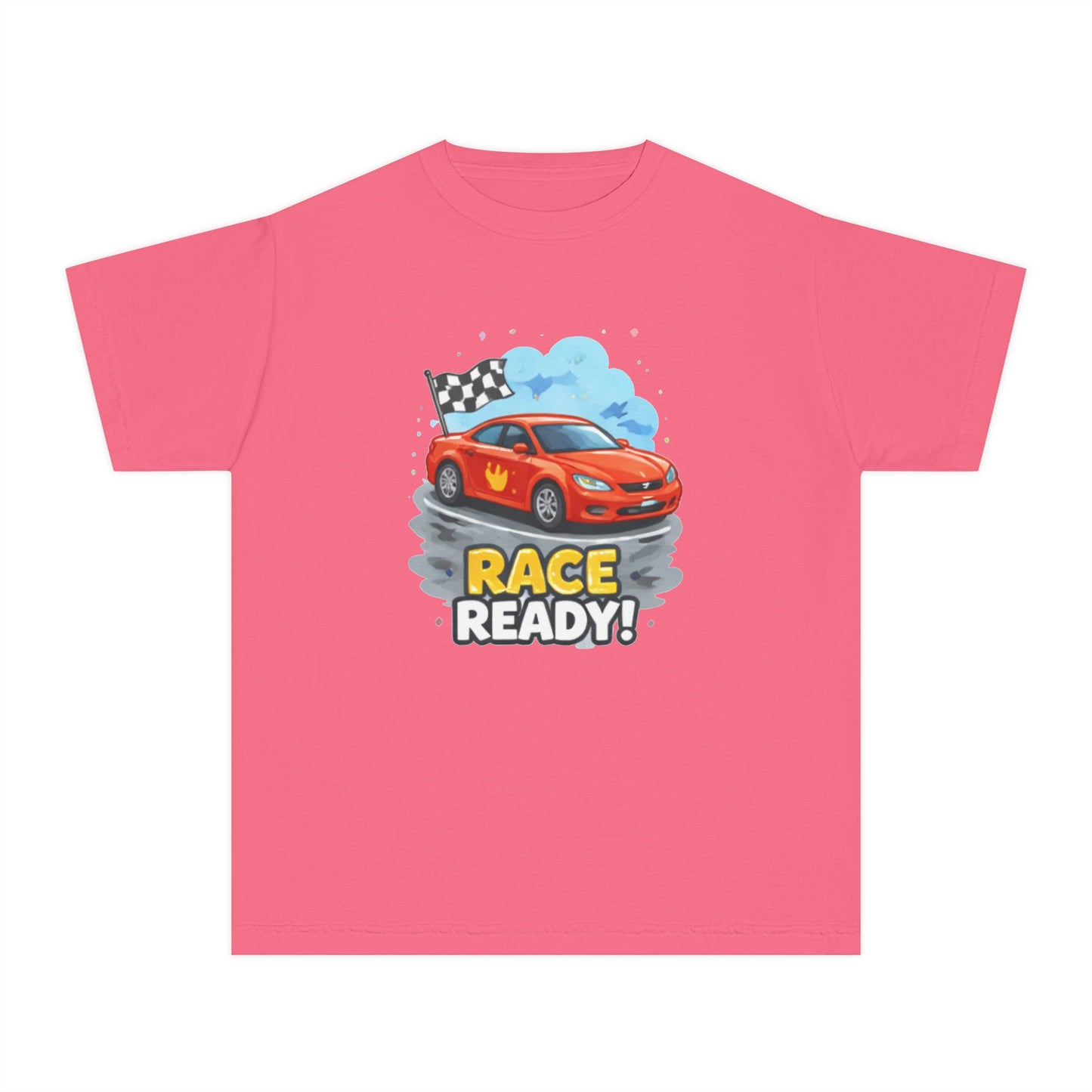 Race Ready! Kids Racing Car Tee