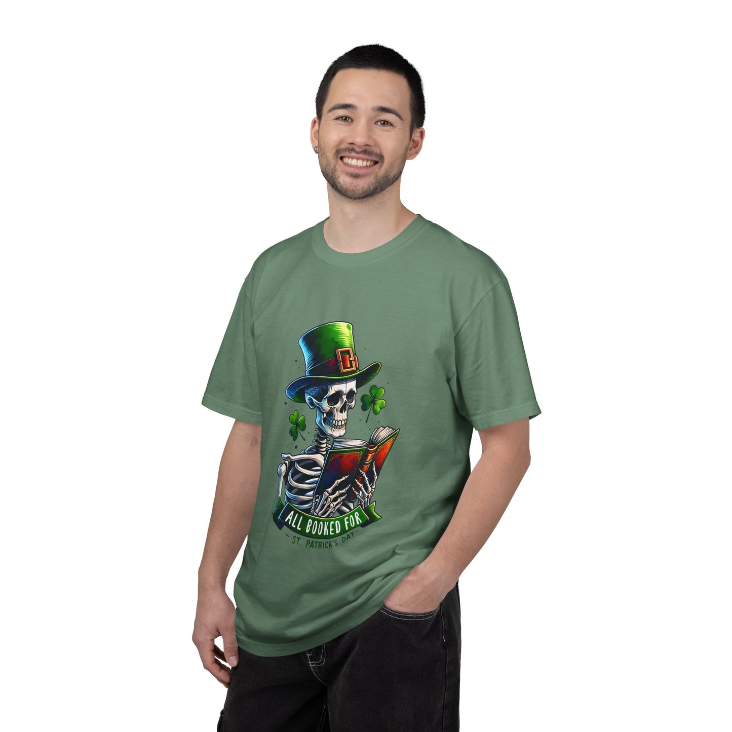 All Booked Skeleton Tee