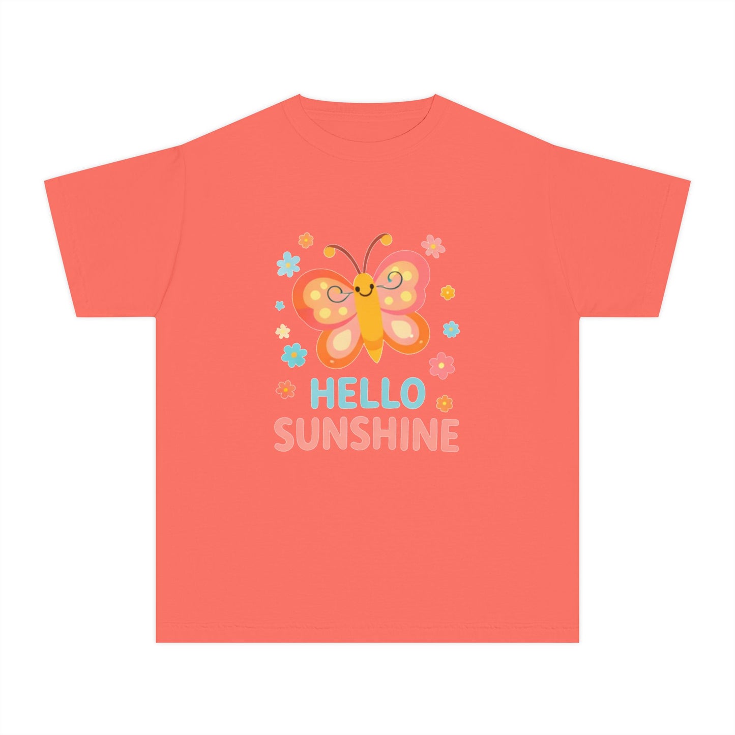 Hello Sunshine Butterfly Kids Tee