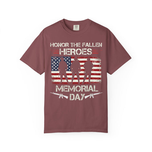 Honor the Fallen Heroes Memorial Day T-Shirt