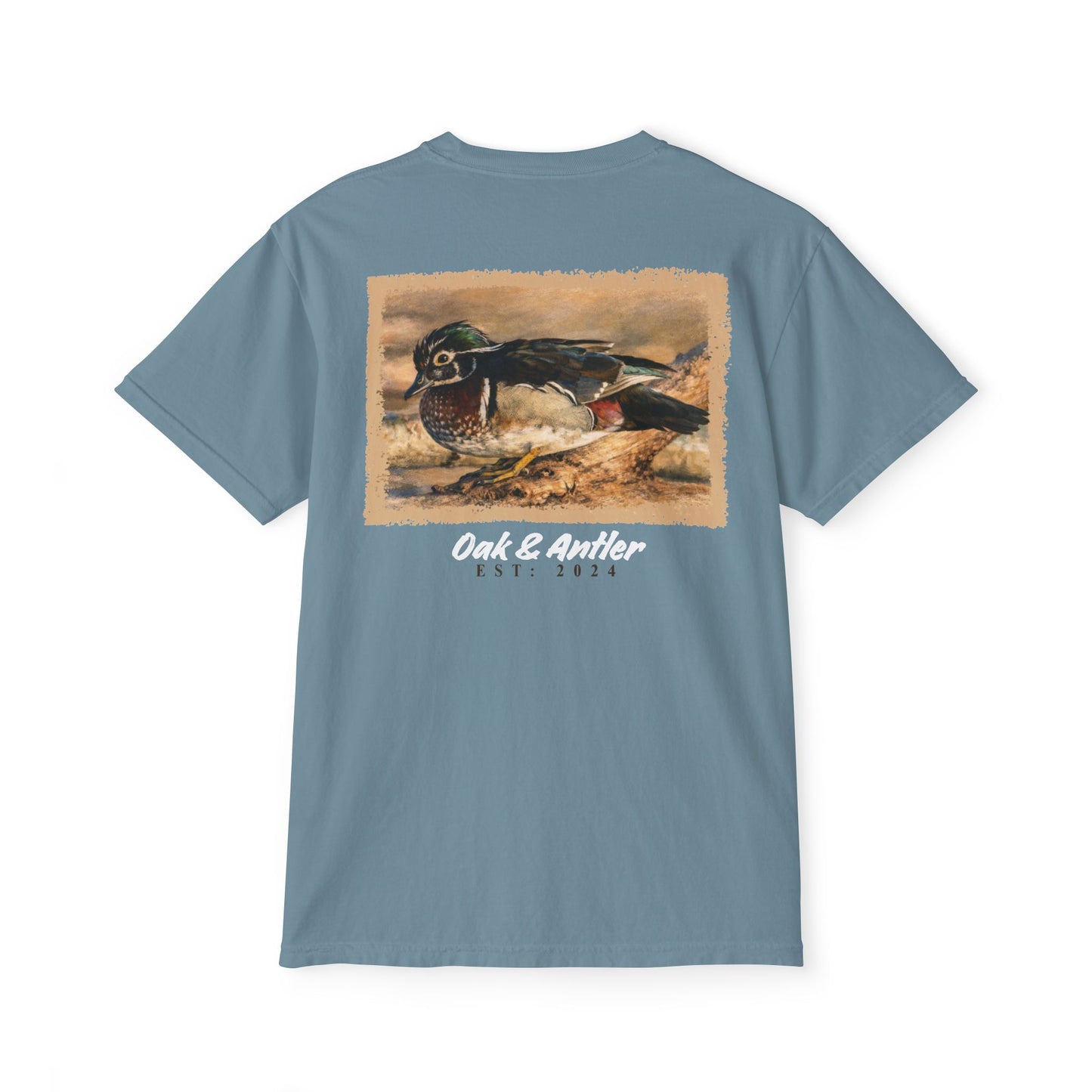 Stillwater Wood Duck Pocket Tee – Wild Birds Collection