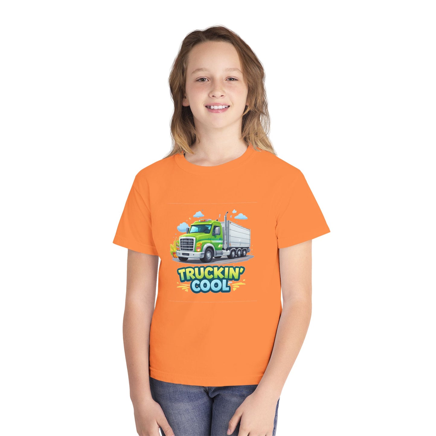 Truckin’ Cool Kids Semi Truck Tee