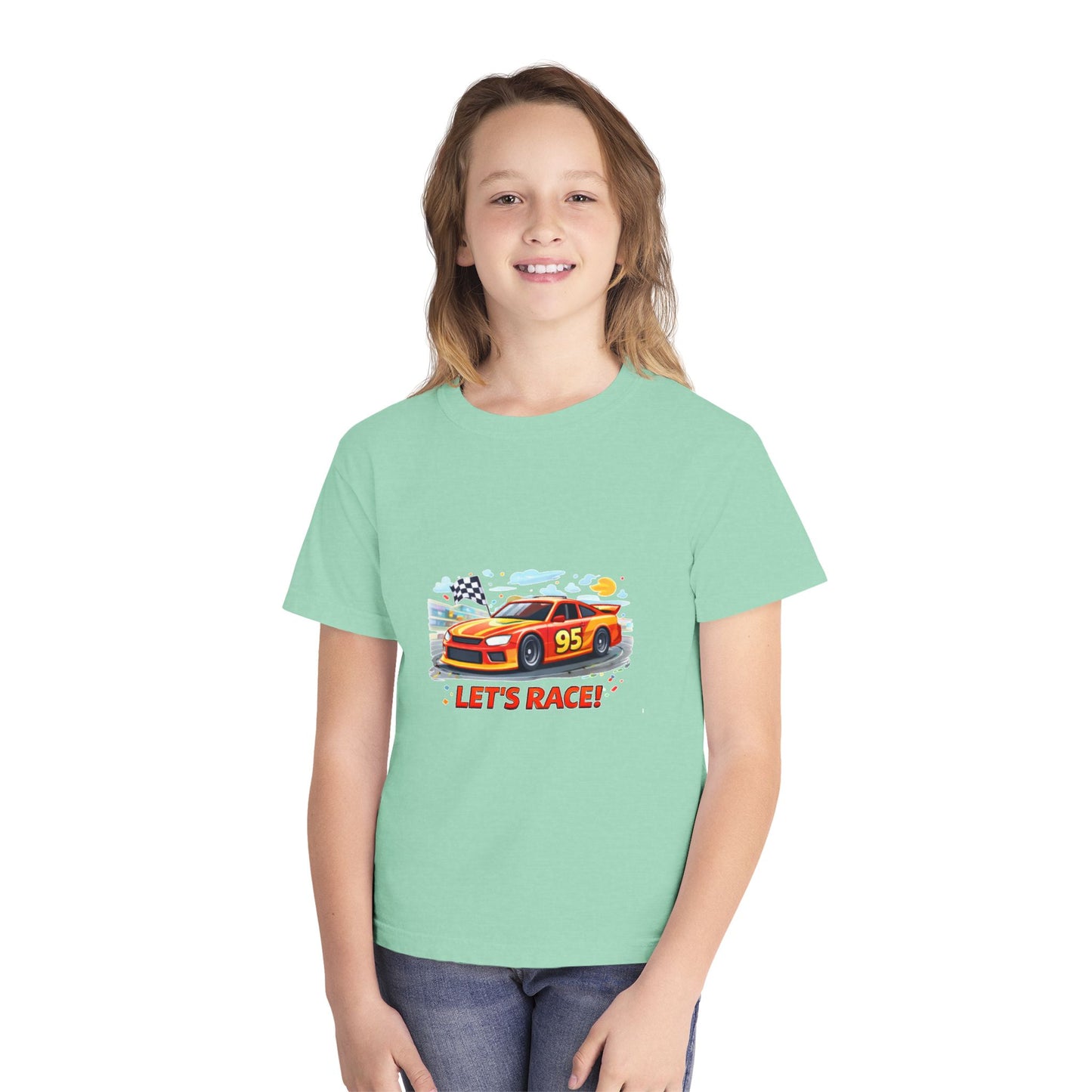 Let’s Race! Kids Racing Car Tee