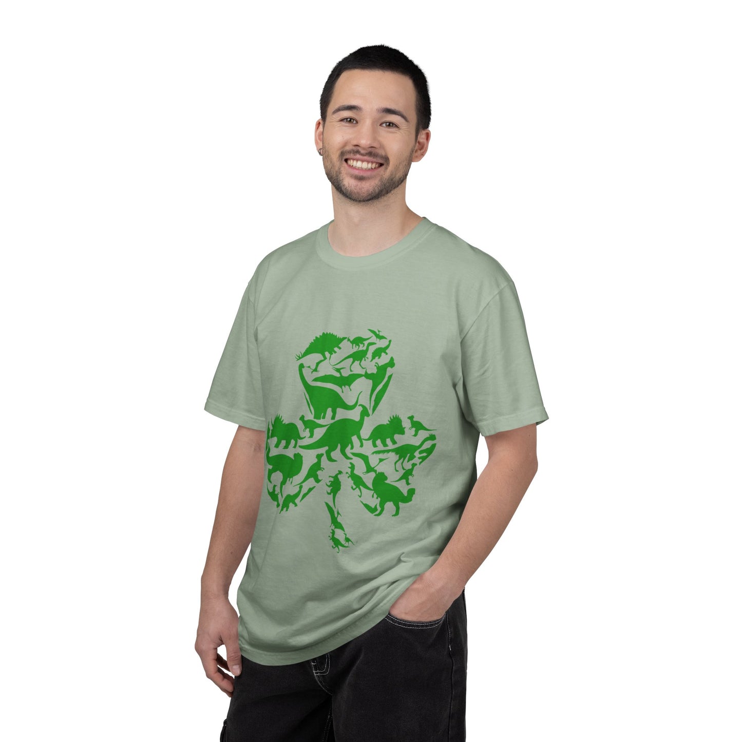 Dinosaur Shamrock Shirt – Cute Kids St Patrick’s Day Tee