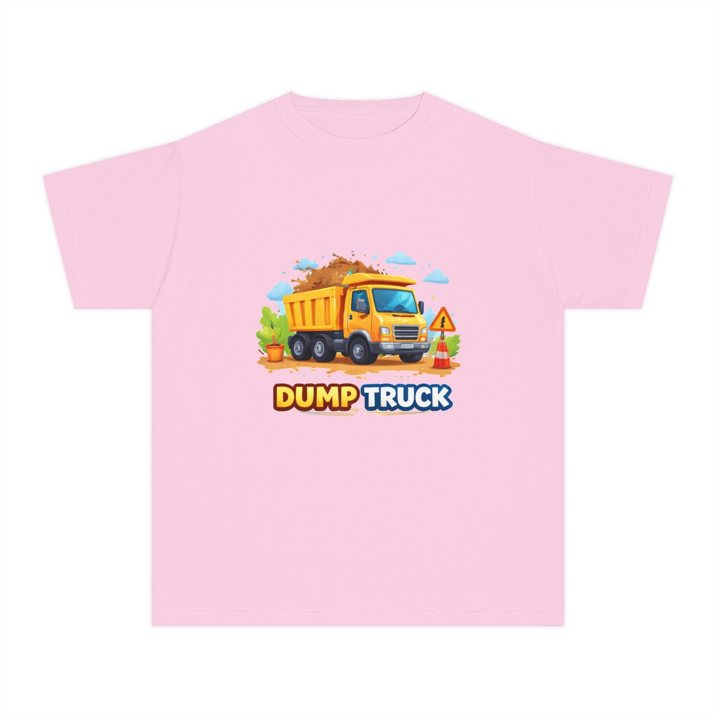 Dump Truck Kids Construction Tee