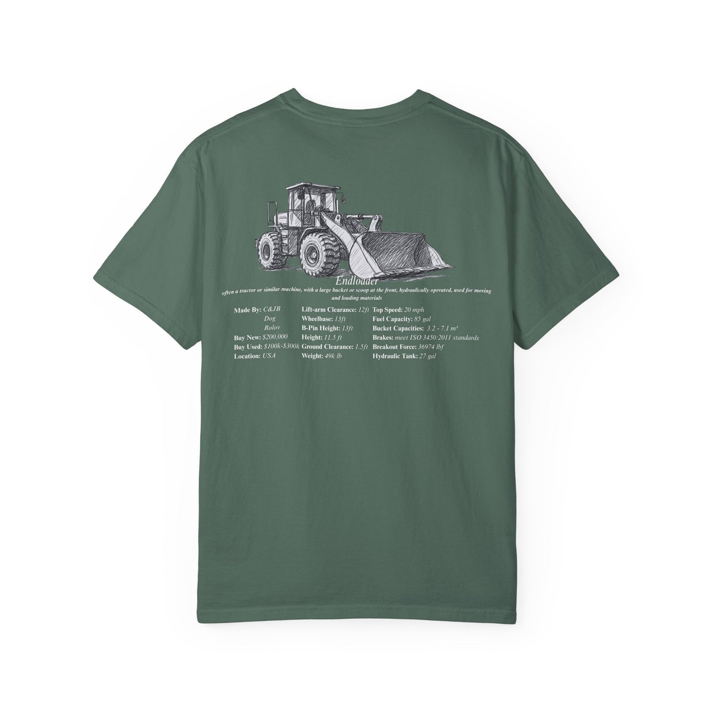 Endloader Tee - Heavy Equipment Series