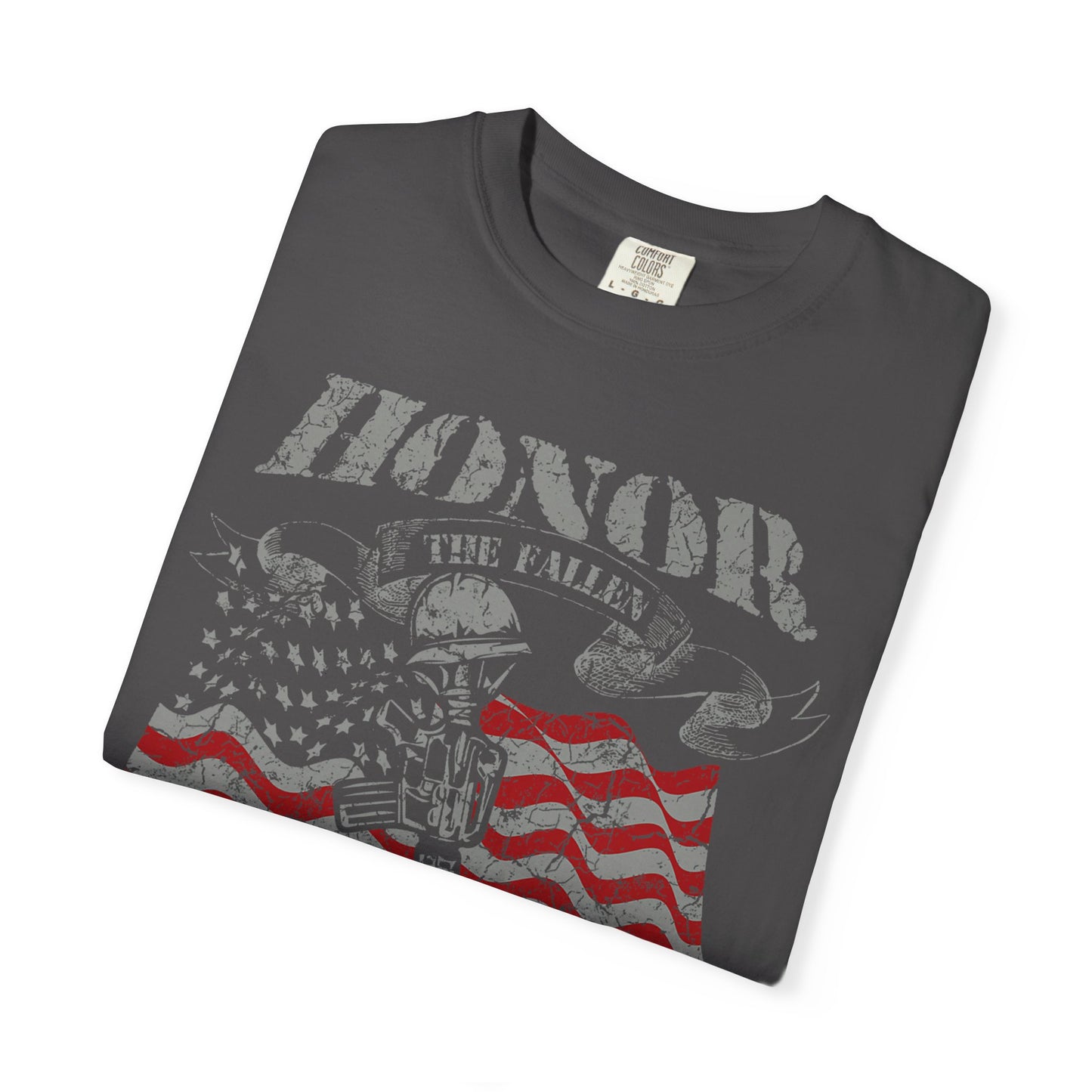 Honor the Fallen Soldier Boots Memorial Day T-Shirt