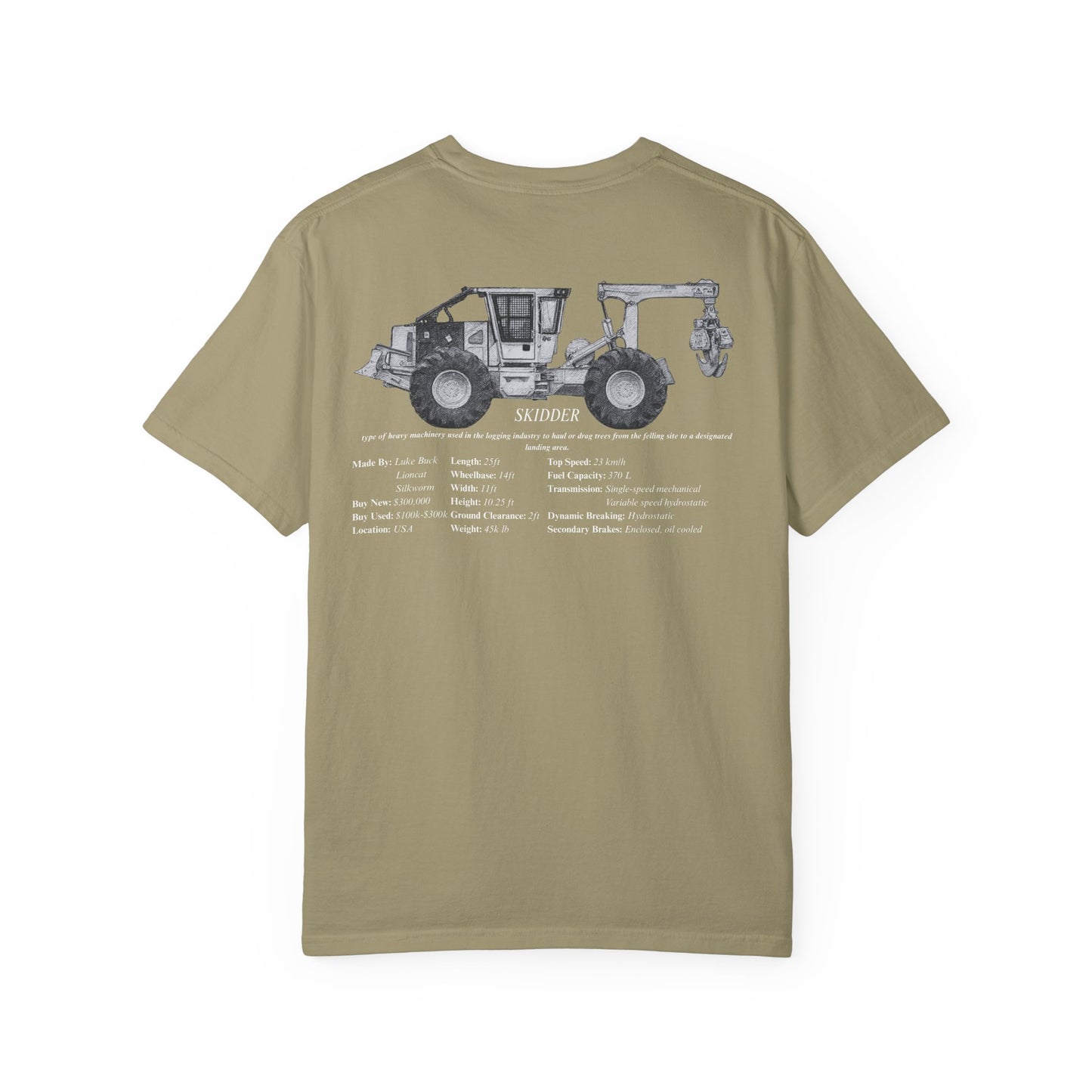 Skidder Tee - Heavy Equipment Series