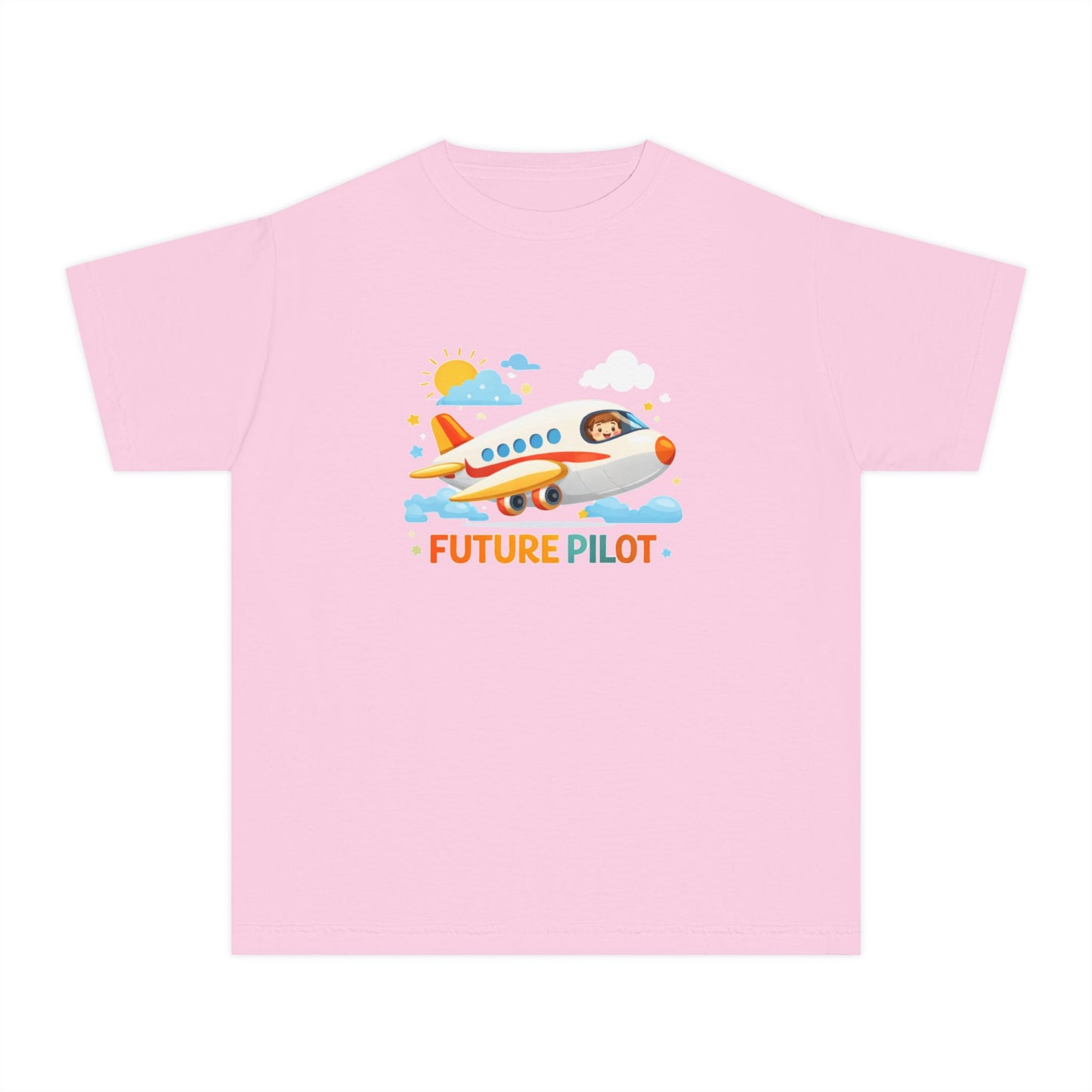 Future Pilot Kids Airplane Tee