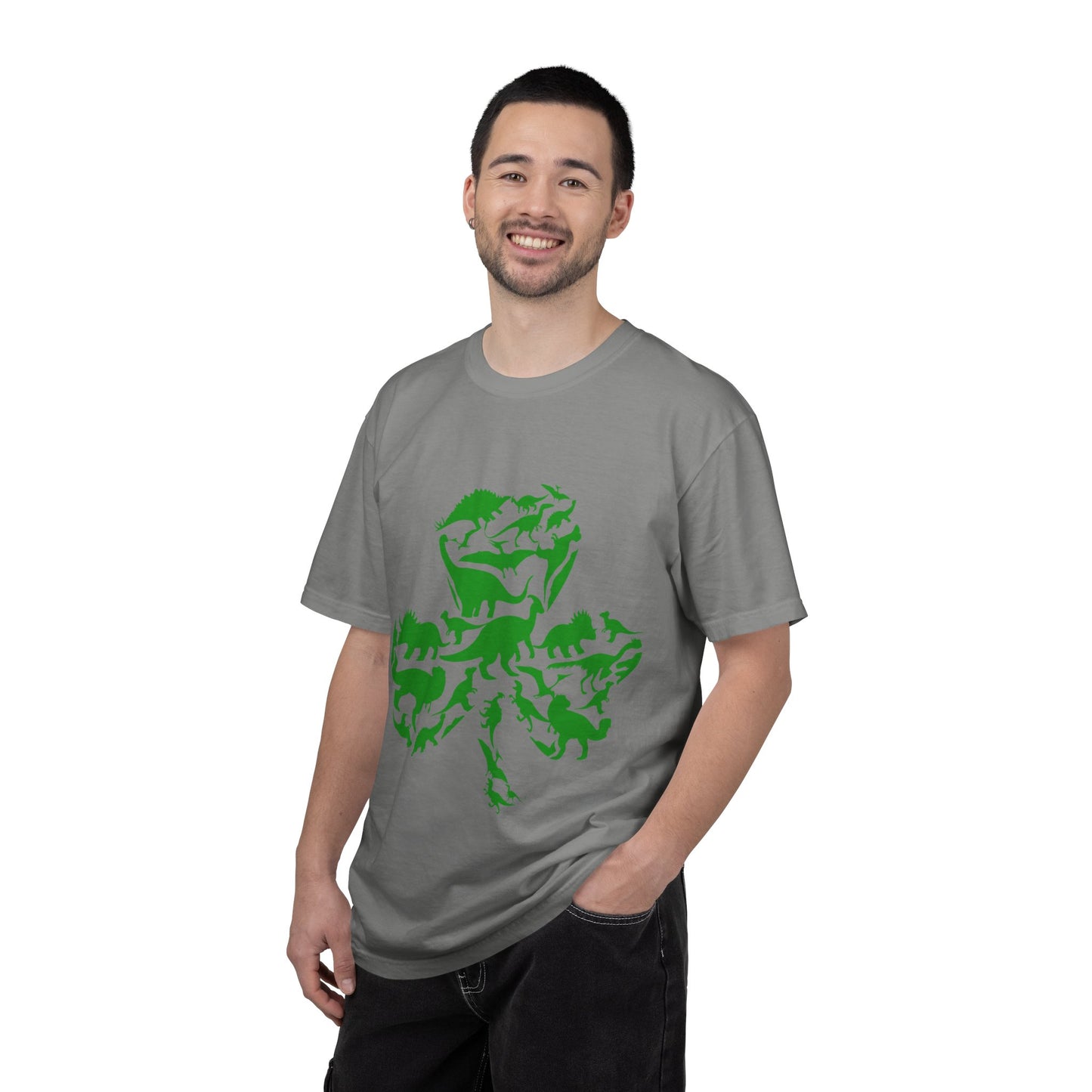 Dinosaur Shamrock Shirt – Cute Kids St Patrick’s Day Tee