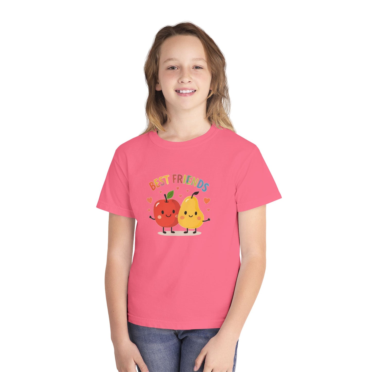 Best Friends Apple & Pear Kids Tee