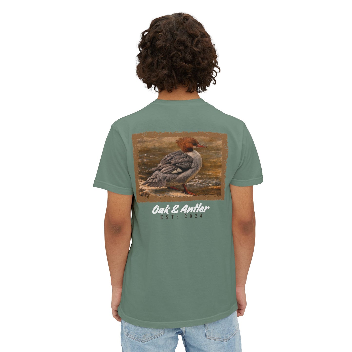 Riverbank Waterfowl Pocket Tee – Wild Birds Collection