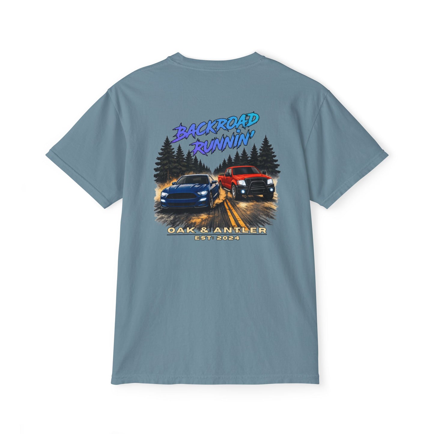 Backroad Runnin’ Pocket Tee