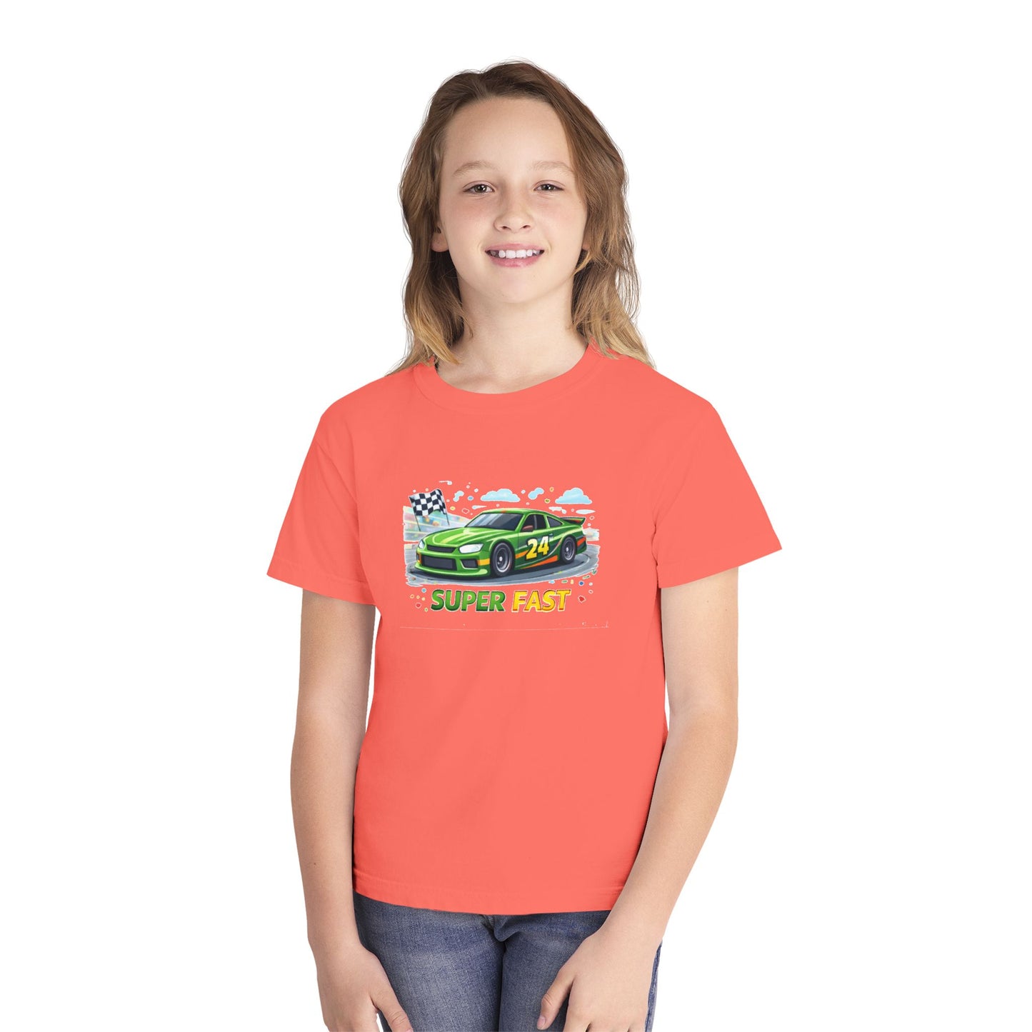 Super Fast Kids Racing Tee