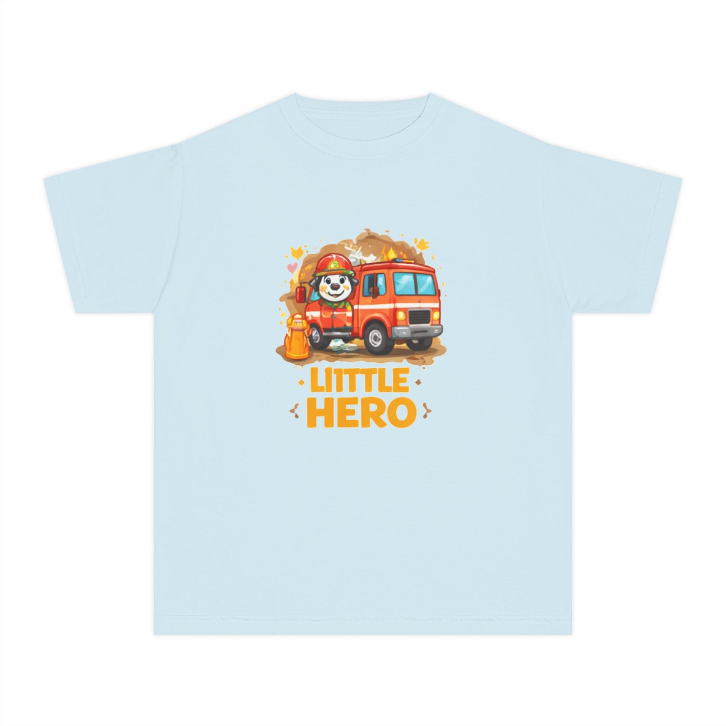 Little Hero Firefighter Kids Tee