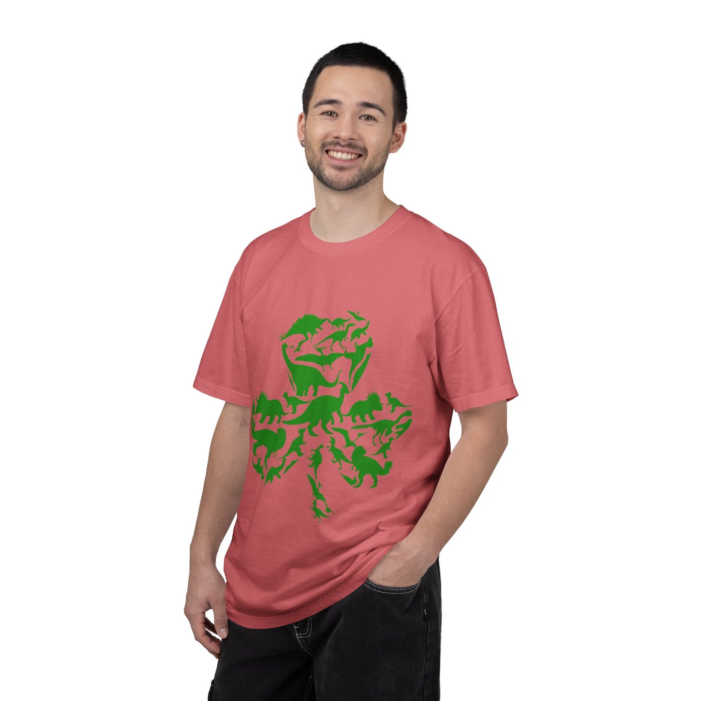 Dinosaur Shamrock Shirt – Cute Kids St Patrick’s Day Tee