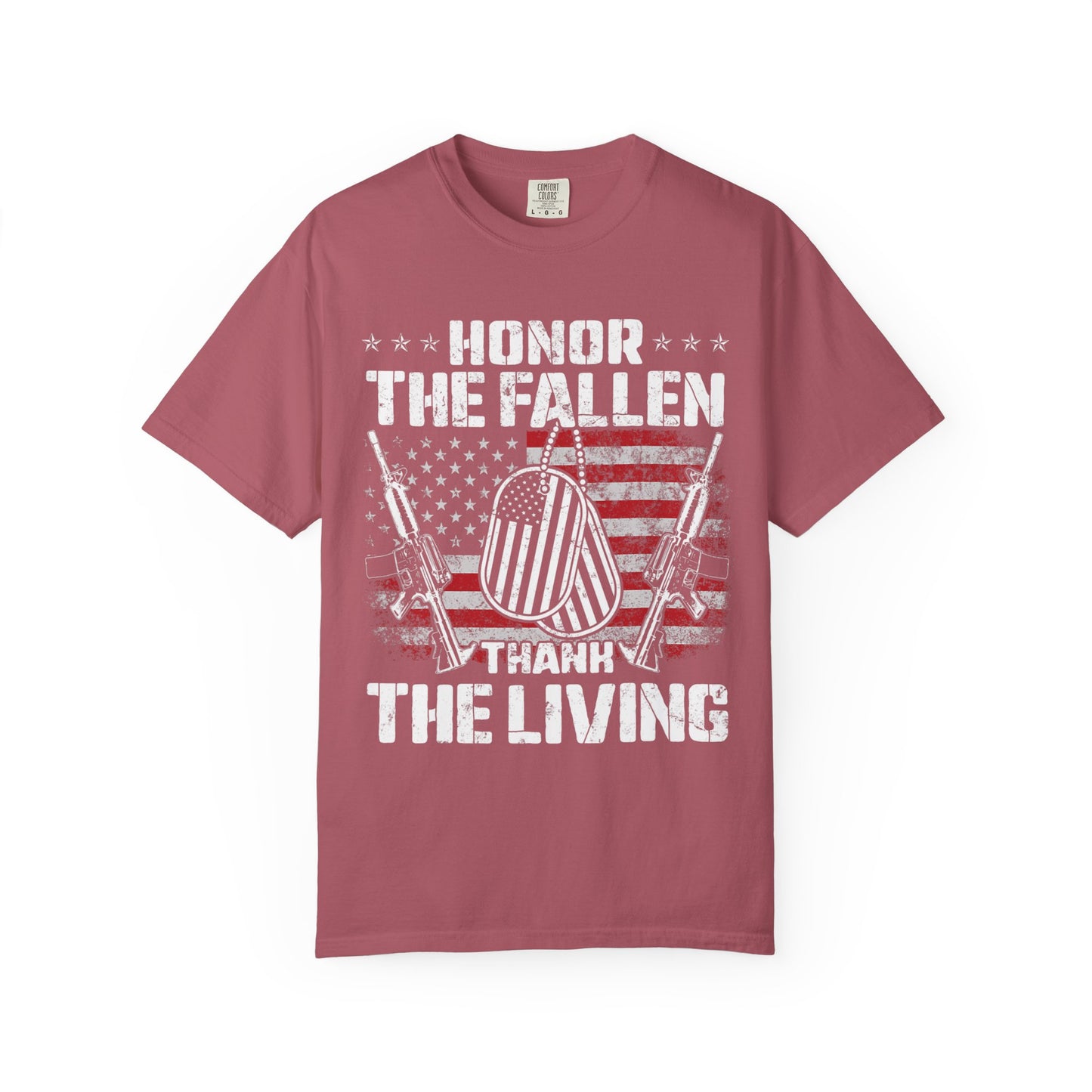 Dog Tag Tribute Memorial Day T-Shirt