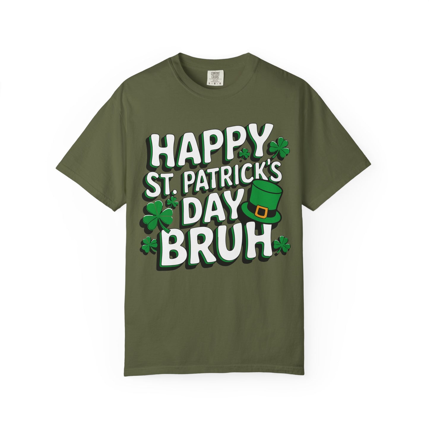 Bruh St Patrick’s Day Shirt – Funny Teen Shamrock Tee