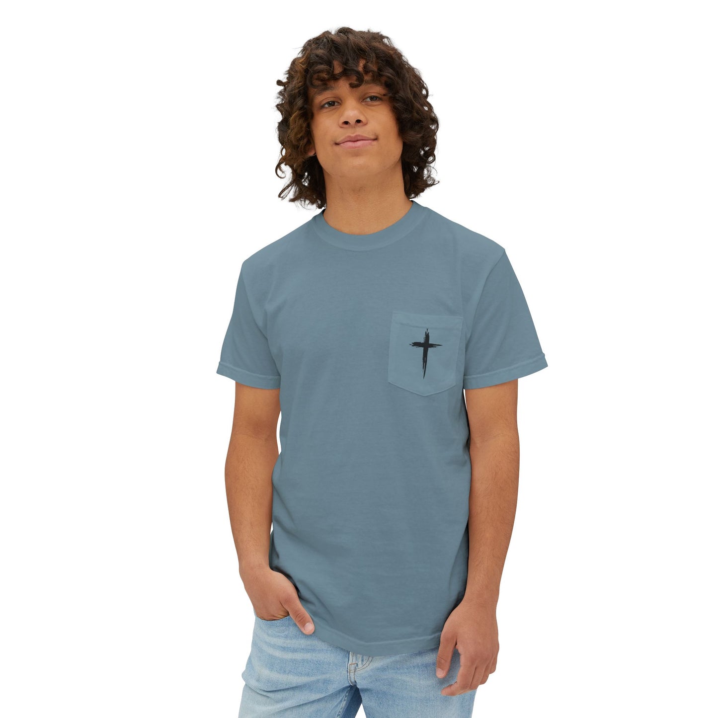 Let Christ Lead Pocket Tee