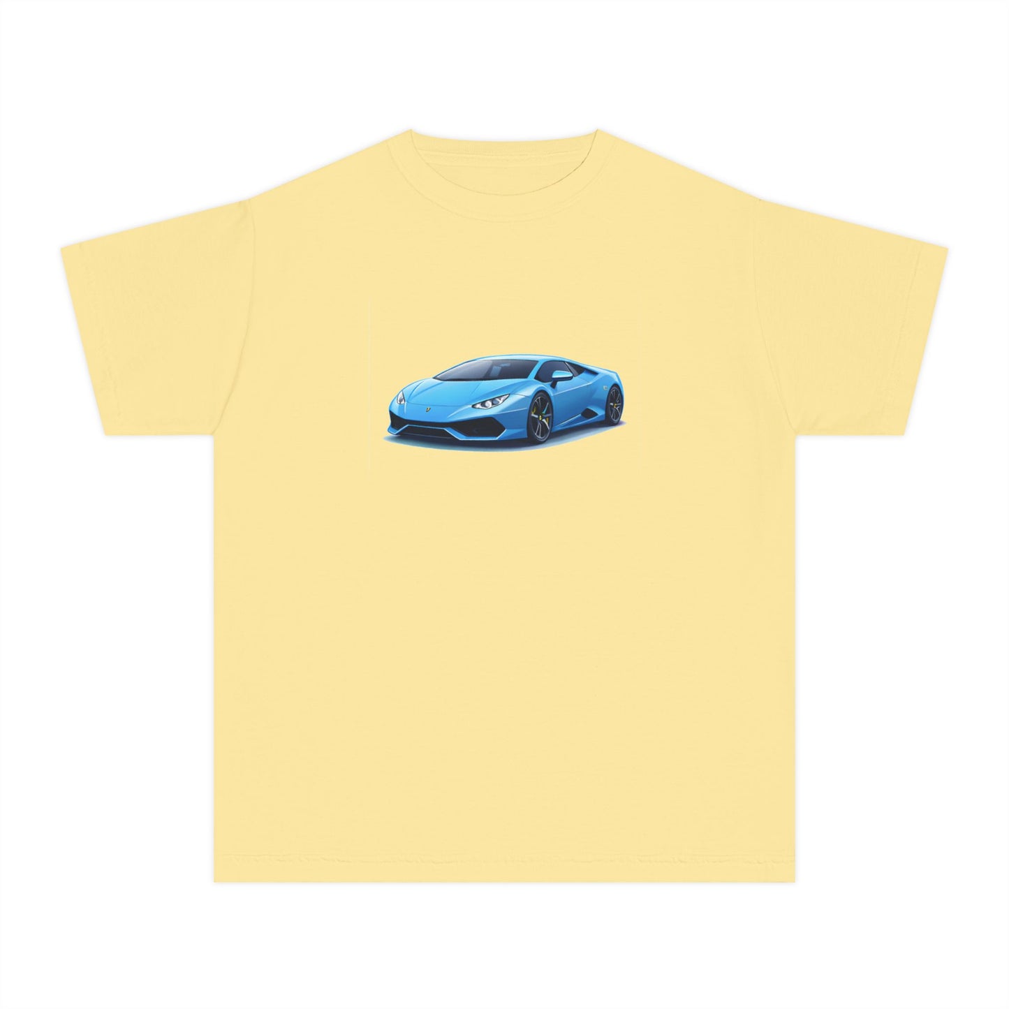 Blue Supercar Kids Tee