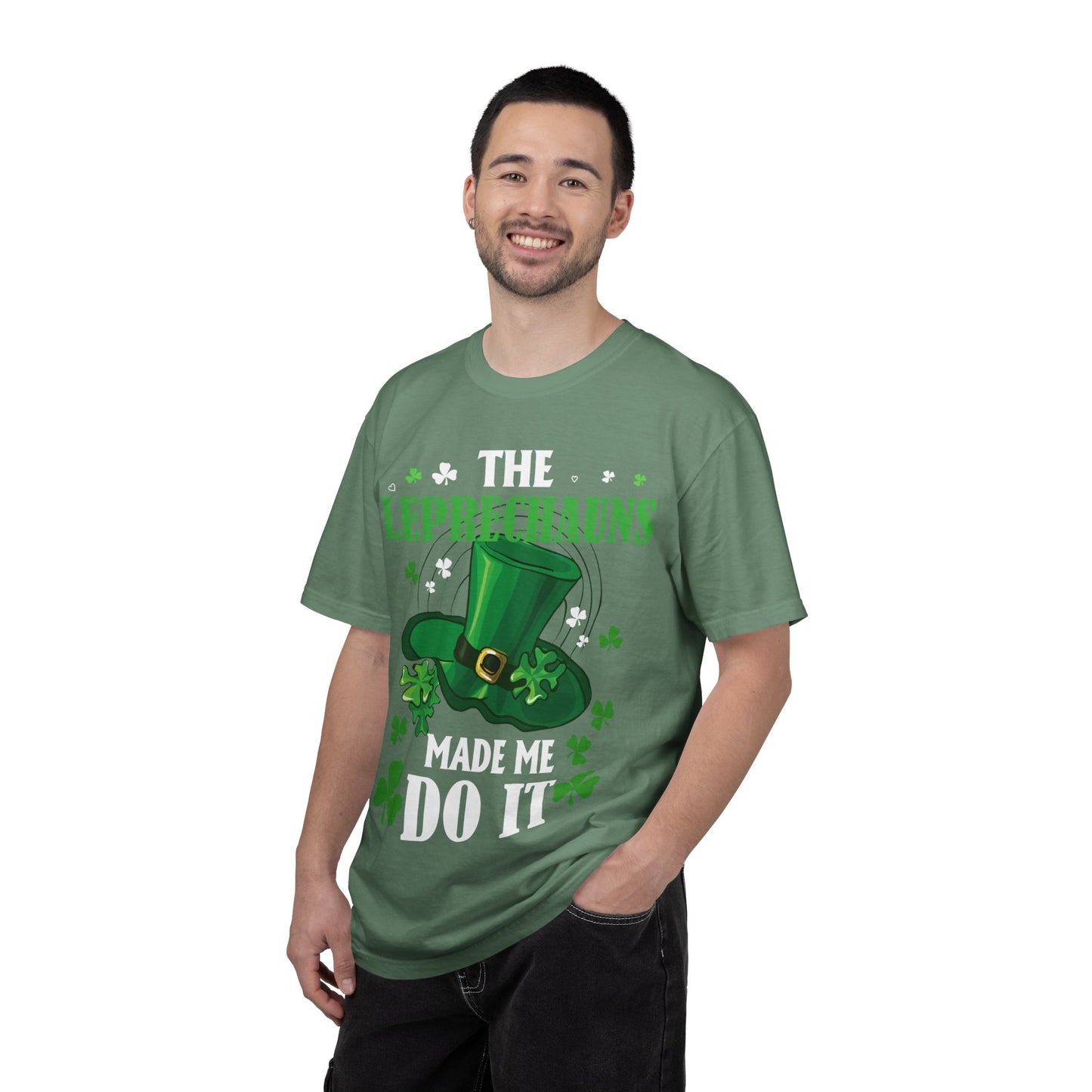 The Leprechauns Made Me Do It Tee