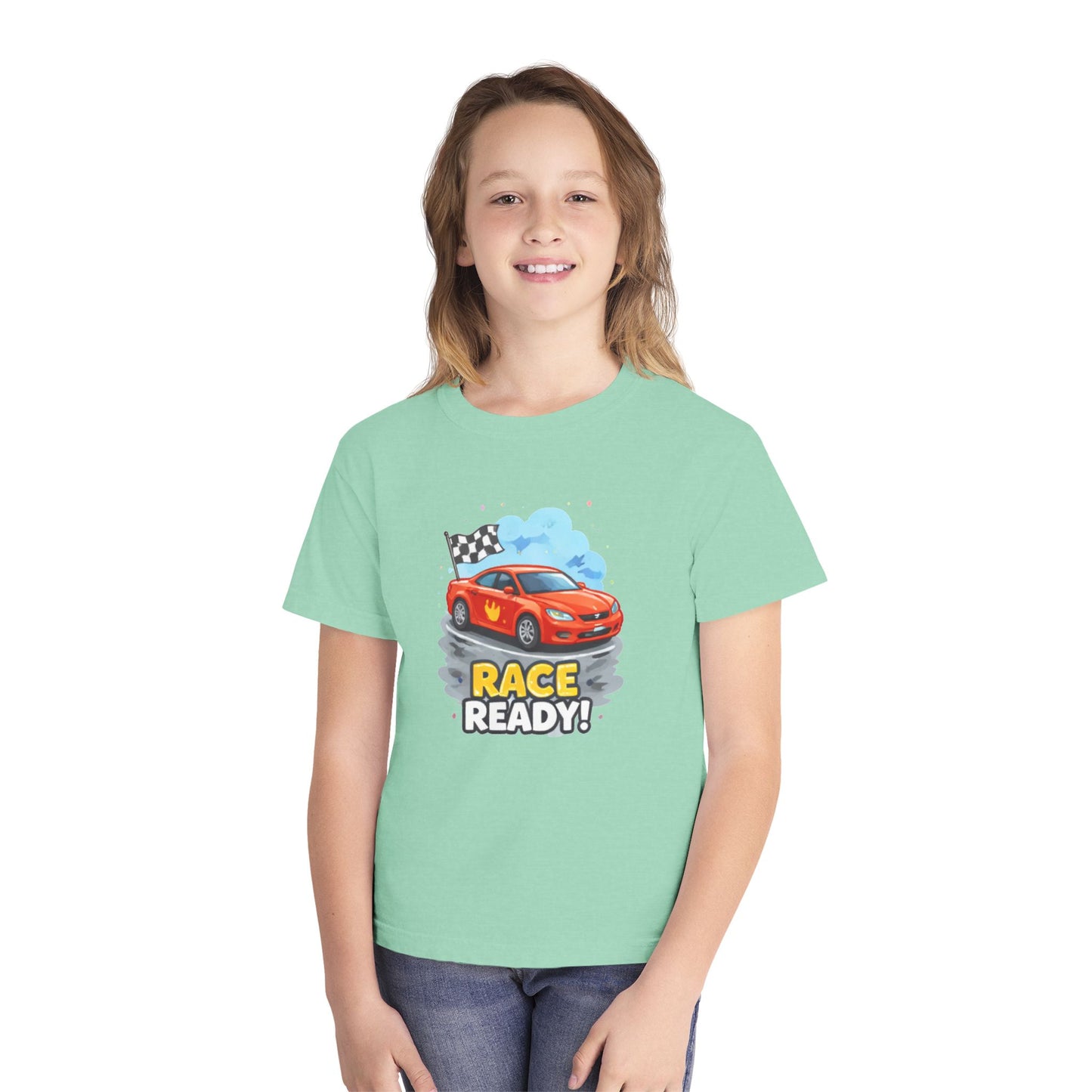 Race Ready! Kids Racing Car Tee