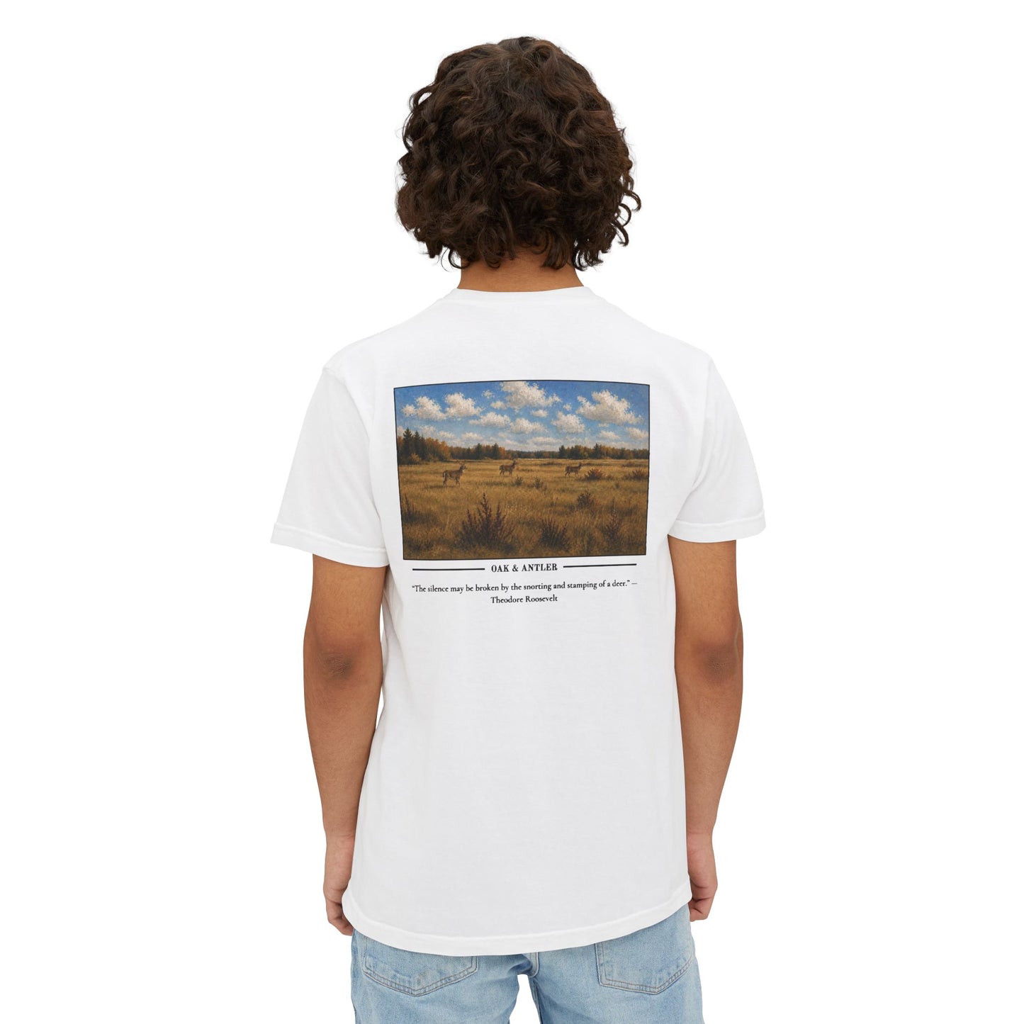Prairie Watch Whitetail Pocket Tee – Wildlife Collection