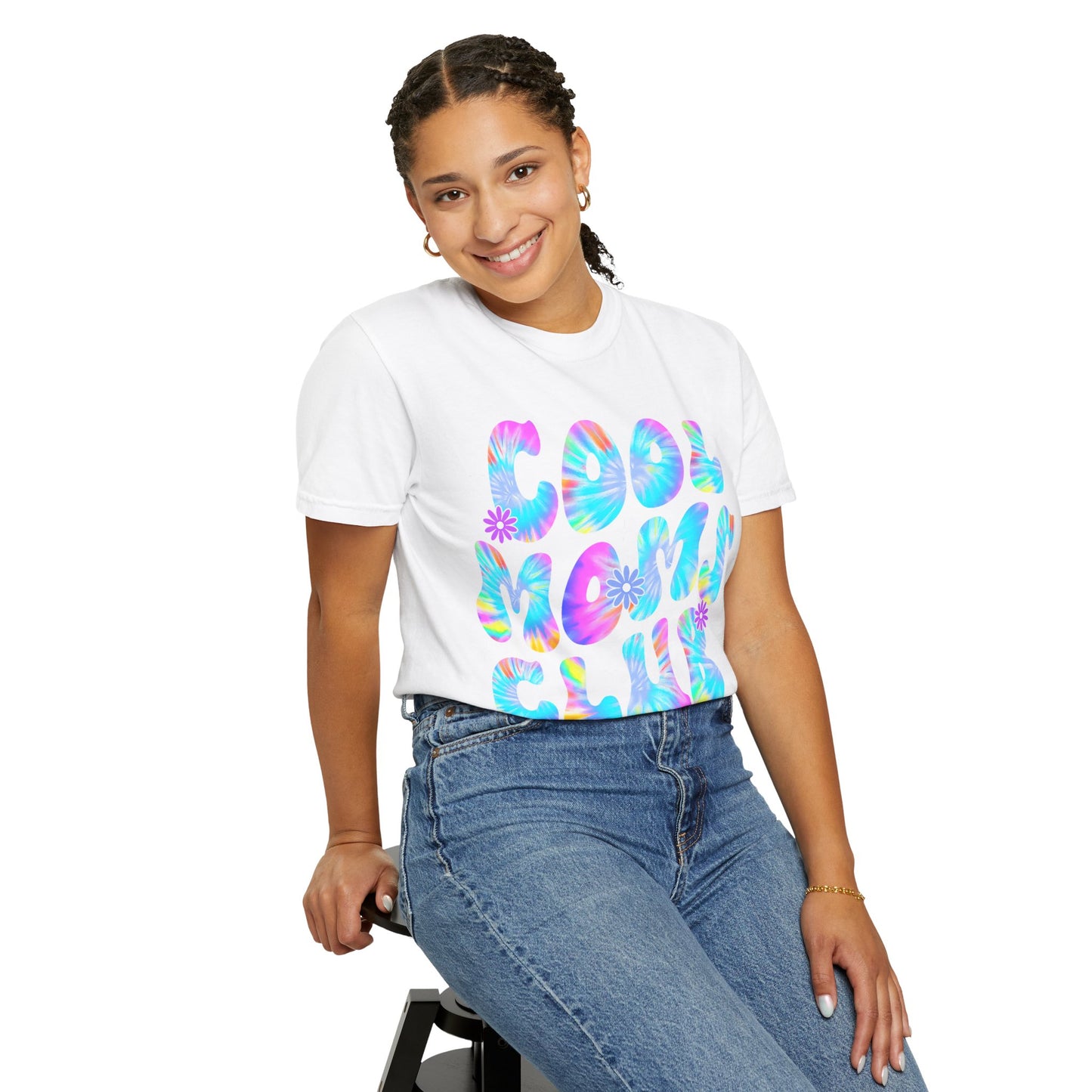 Cool Moms Club Comfort Colors Tee
