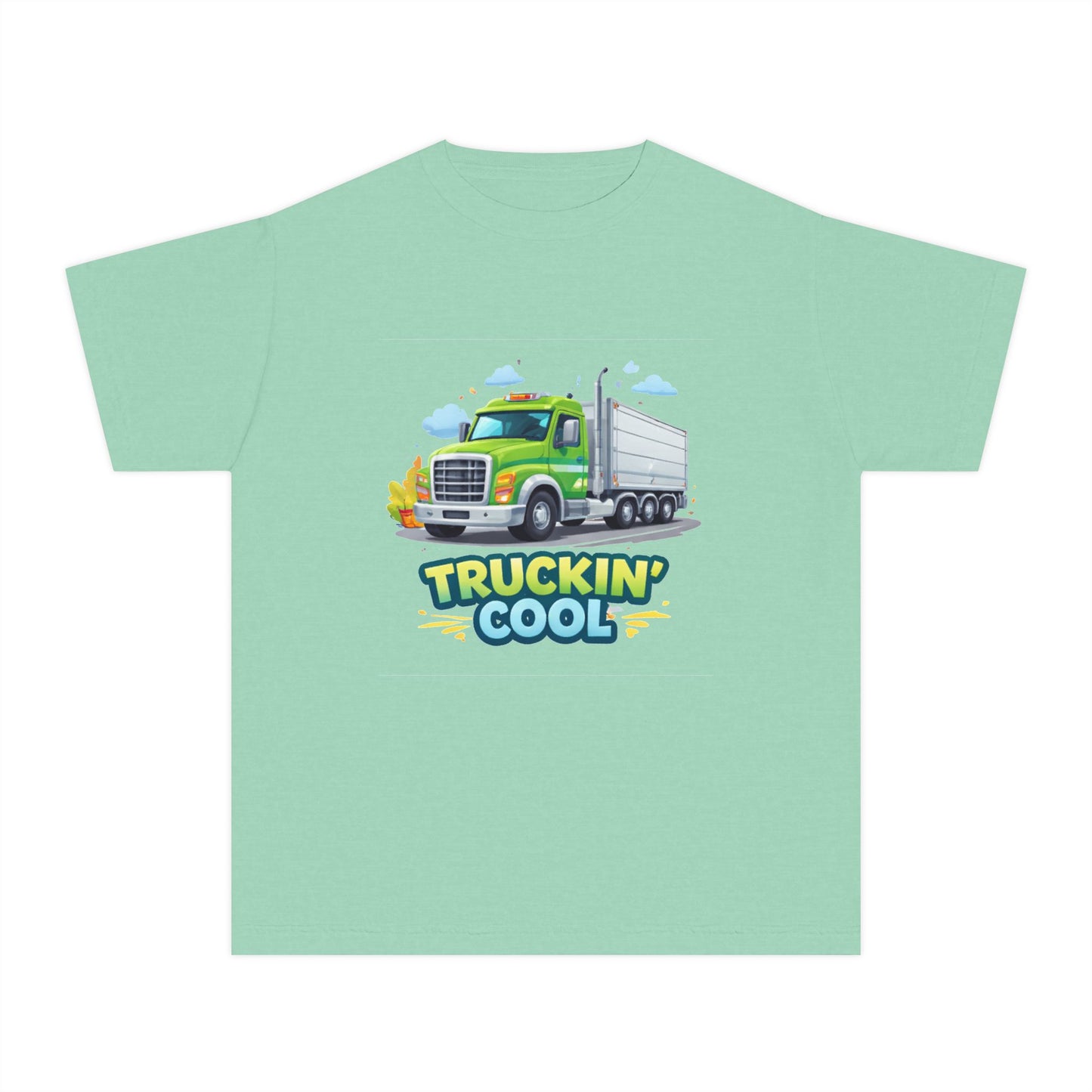 Truckin’ Cool Kids Semi Truck Tee