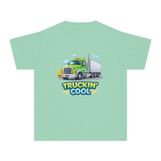 Truckin’ Cool Kids Semi Truck Tee