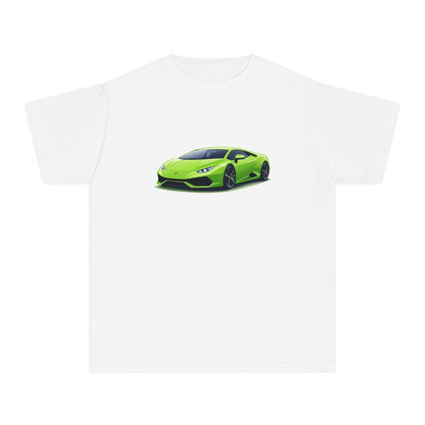 Green Supercar Kids Tee