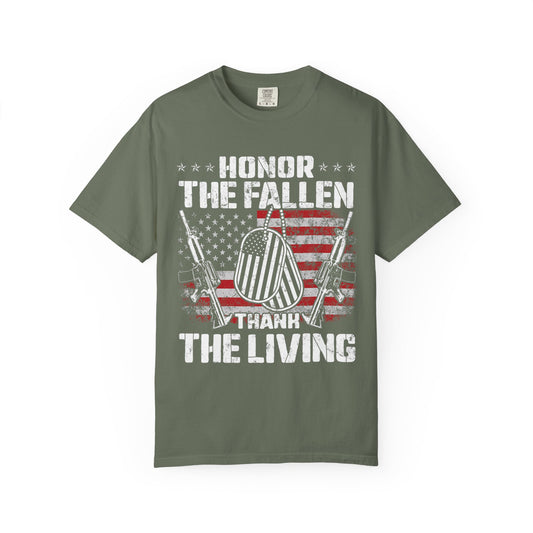 Dog Tag Tribute Memorial Day T-Shirt