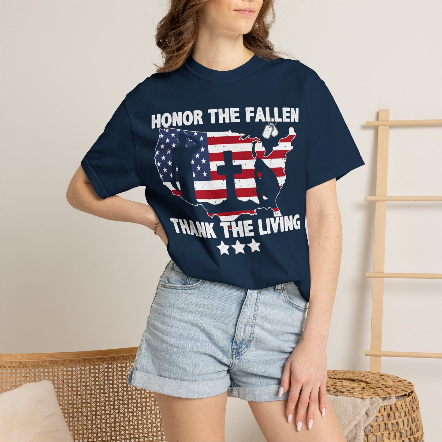 Cross of Sacrifice Memorial Day T-Shirt