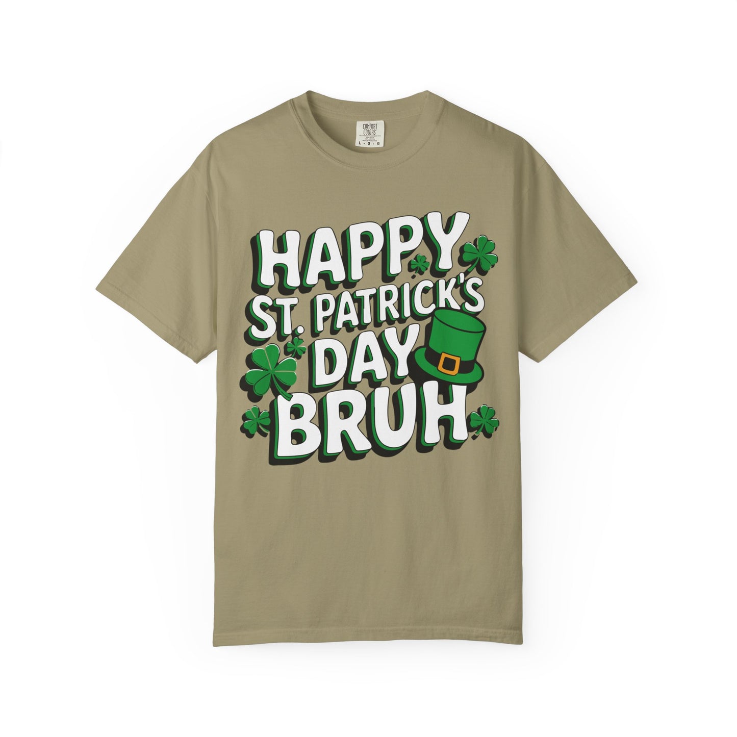 Bruh St Patrick’s Day Shirt – Funny Teen Shamrock Tee