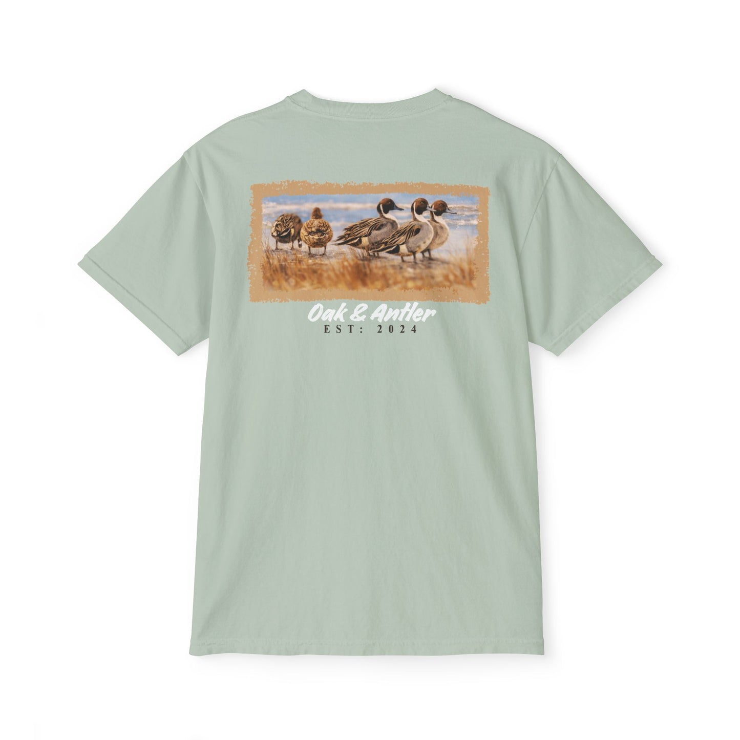 Ducks on the Water Pocket Tee – Wild Birds Collection