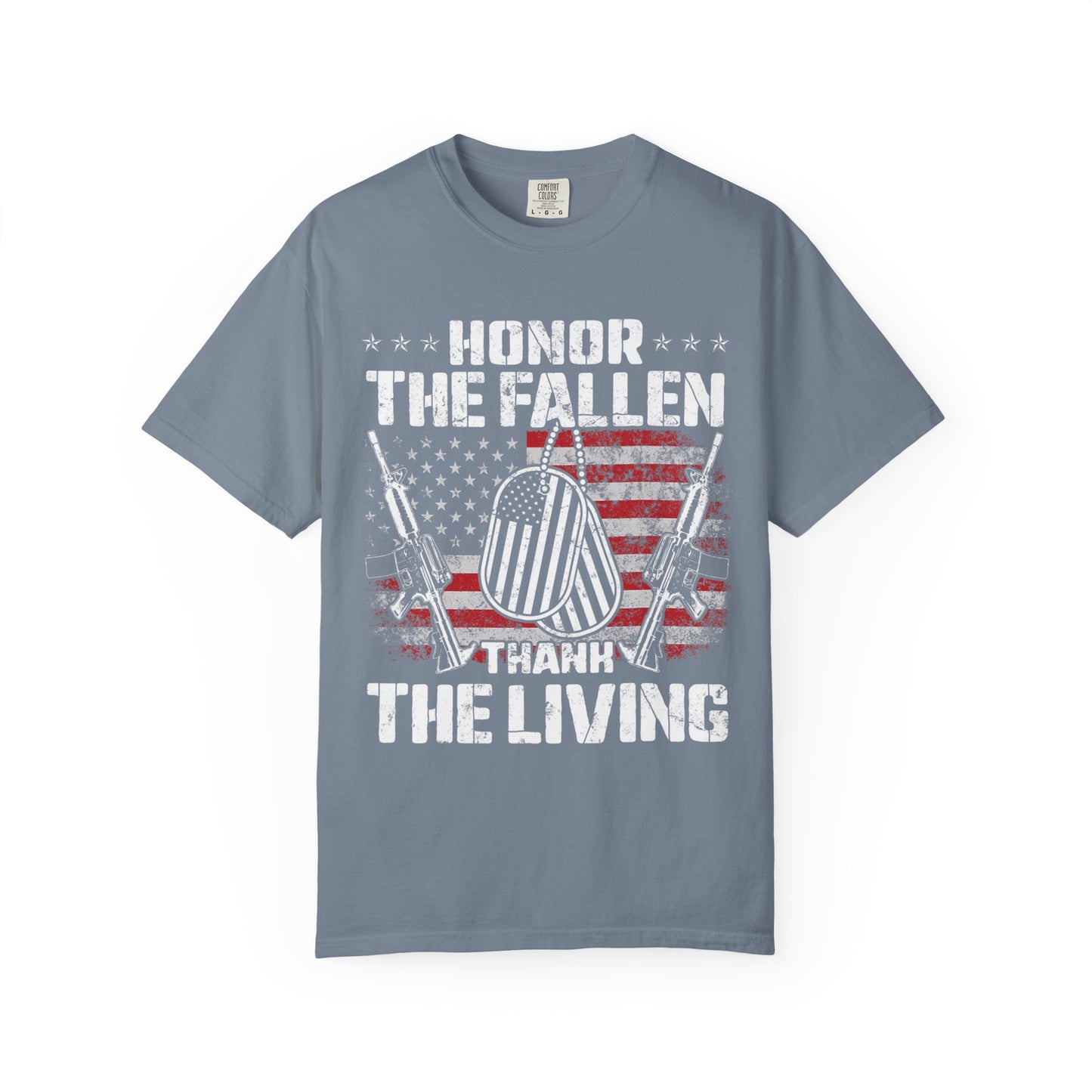 Dog Tag Tribute Memorial Day T-Shirt
