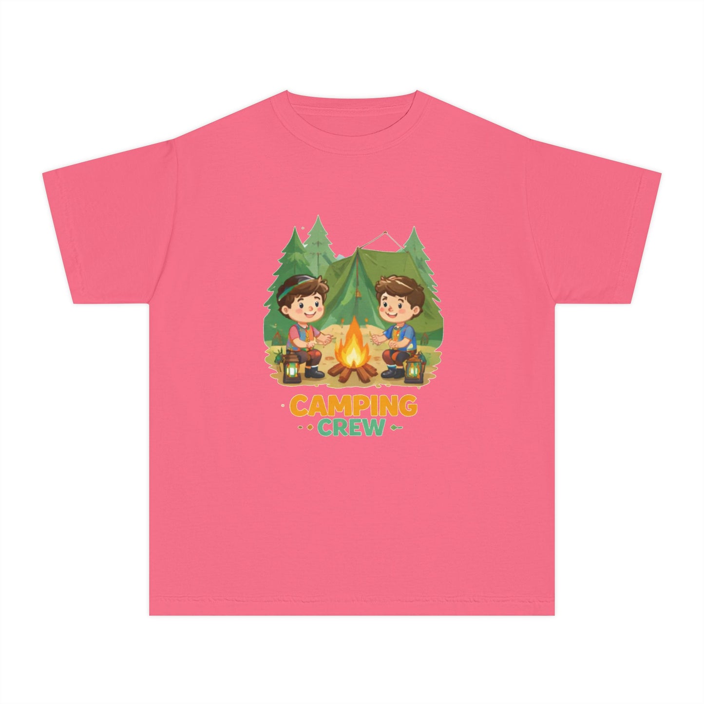Camping Crew Kids Outdoor Tee