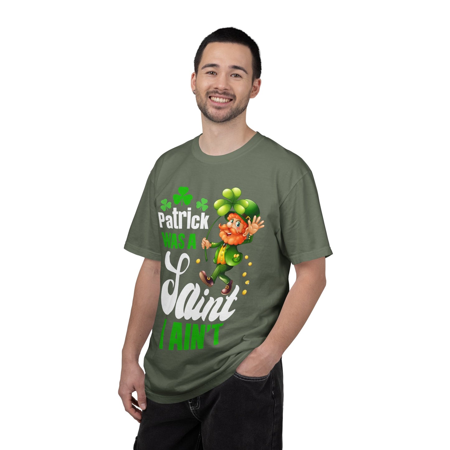 Saint I Ain't T-shirt — Funny St. Patrick’s Day Leprechaun Tee