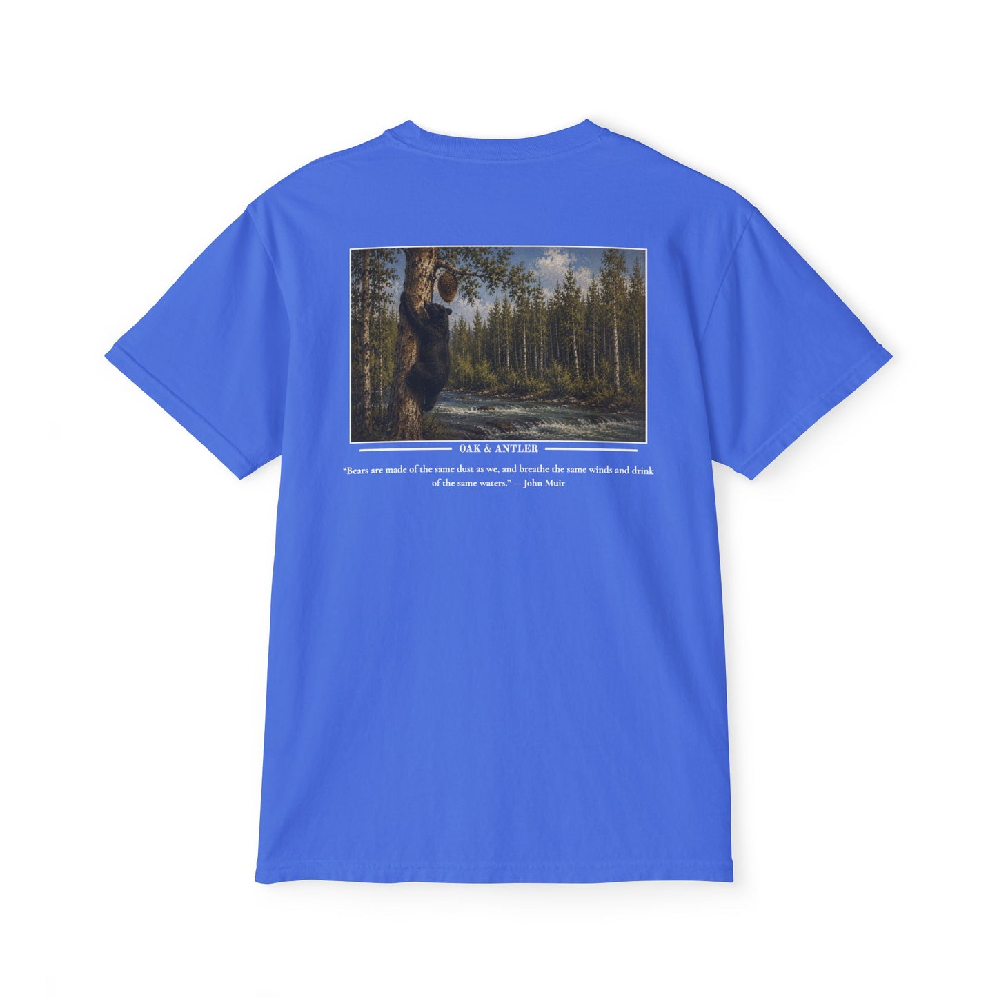 Honey Climb Black Bear Pocket Tee – Wildlife Collection