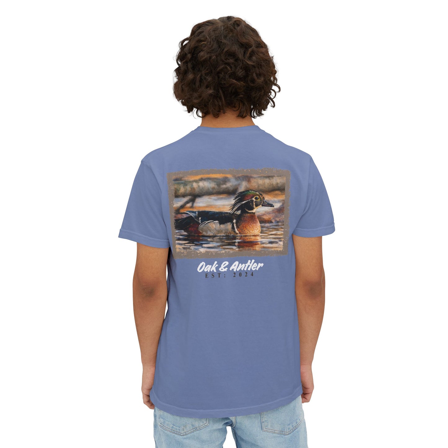 Driftwater Wood Duck Pocket Tee – Wild Birds Collection