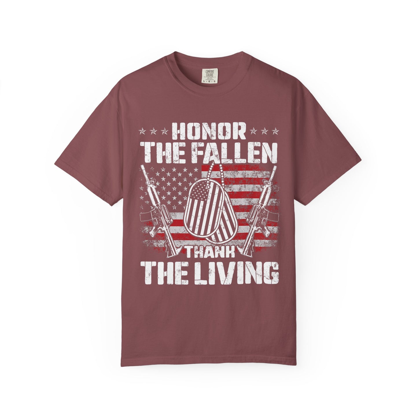 Dog Tag Tribute Memorial Day T-Shirt