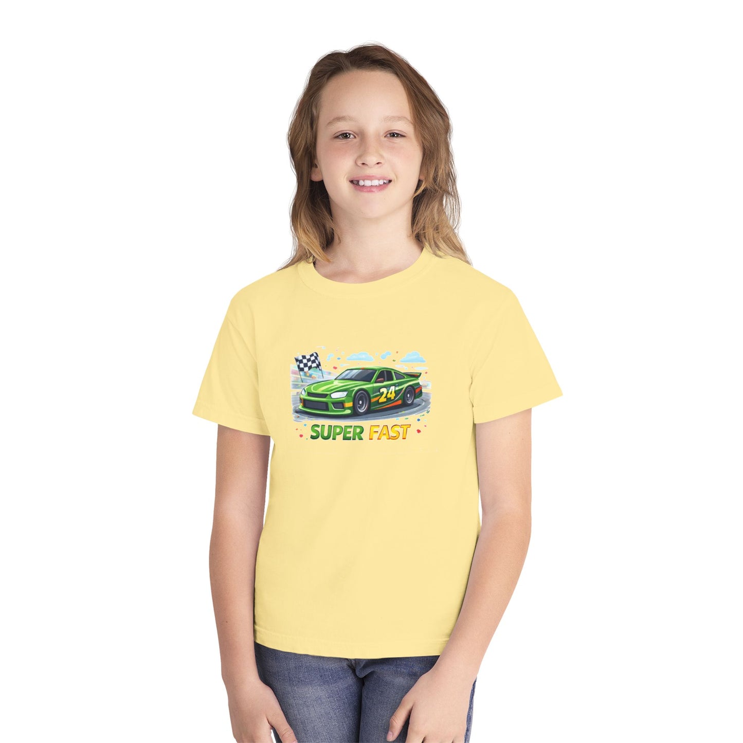 Super Fast Kids Racing Tee