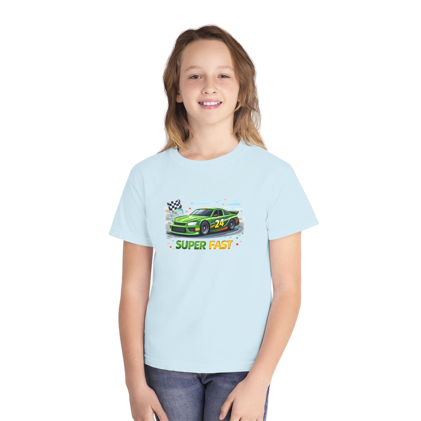 Super Fast Kids Racing Tee