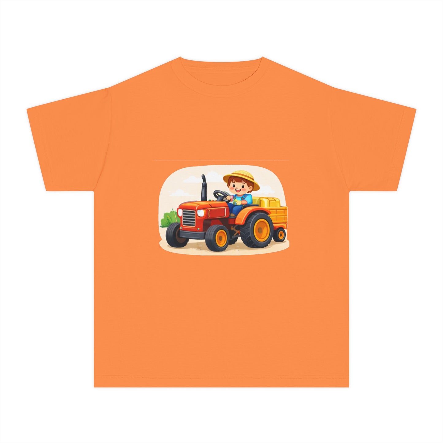 Little Farmer Tractor Kids Tee
