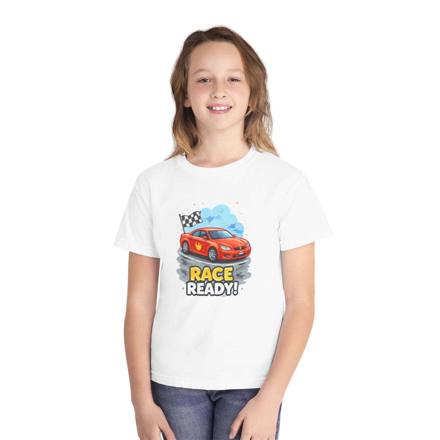 Race Ready! Kids Racing Car Tee